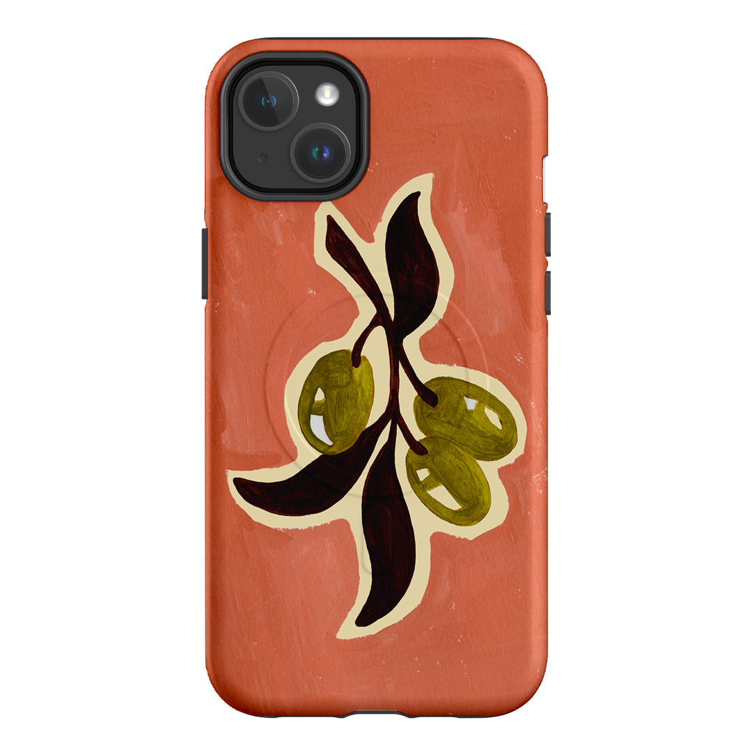 Olives Printed Phone Cases iPhone 14 Plus / Armoured MagSafe by Studio Bon - The Dairy