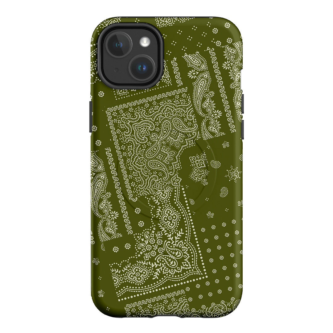 Paisley Fern Printed Phone Cases iPhone 14 Plus / Armoured MagSafe by The Dairy - The Dairy