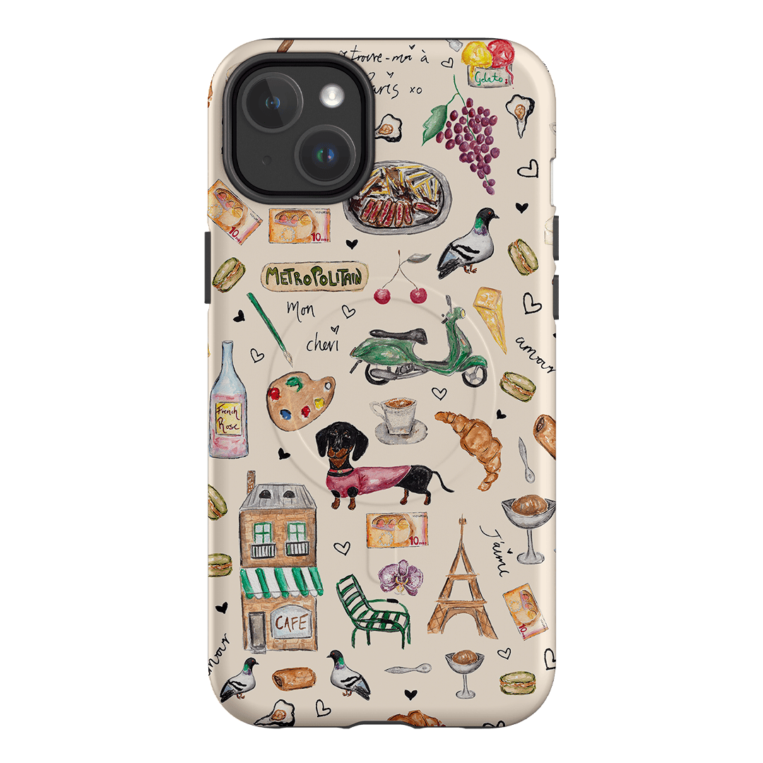 Parisian Daydream Printed Phone Cases iPhone 14 Plus / Armoured MagSafe by BG. Studio - The Dairy