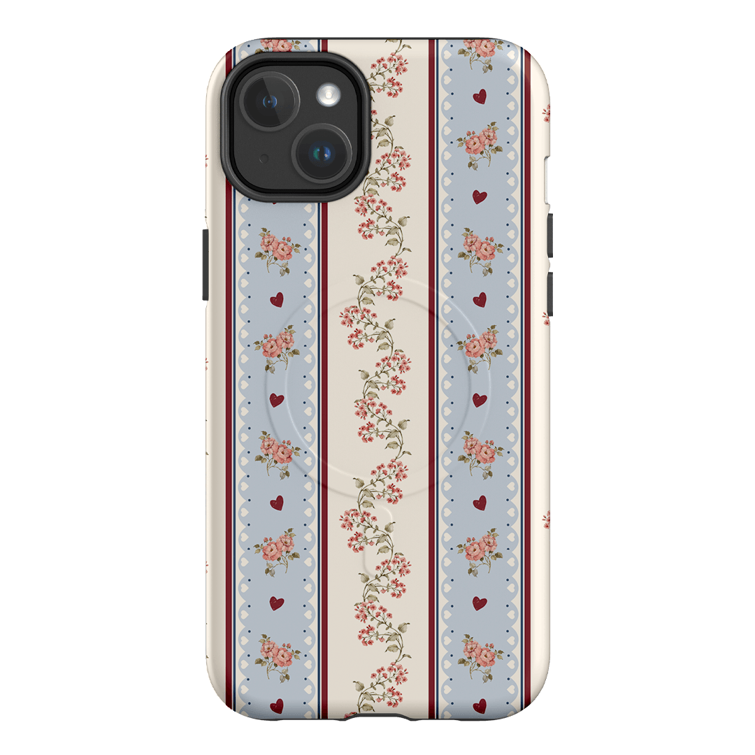 Pastel Stripe Printed Phone Cases iPhone 14 Plus / Armoured MagSafe by Kasiags Art - The Dairy