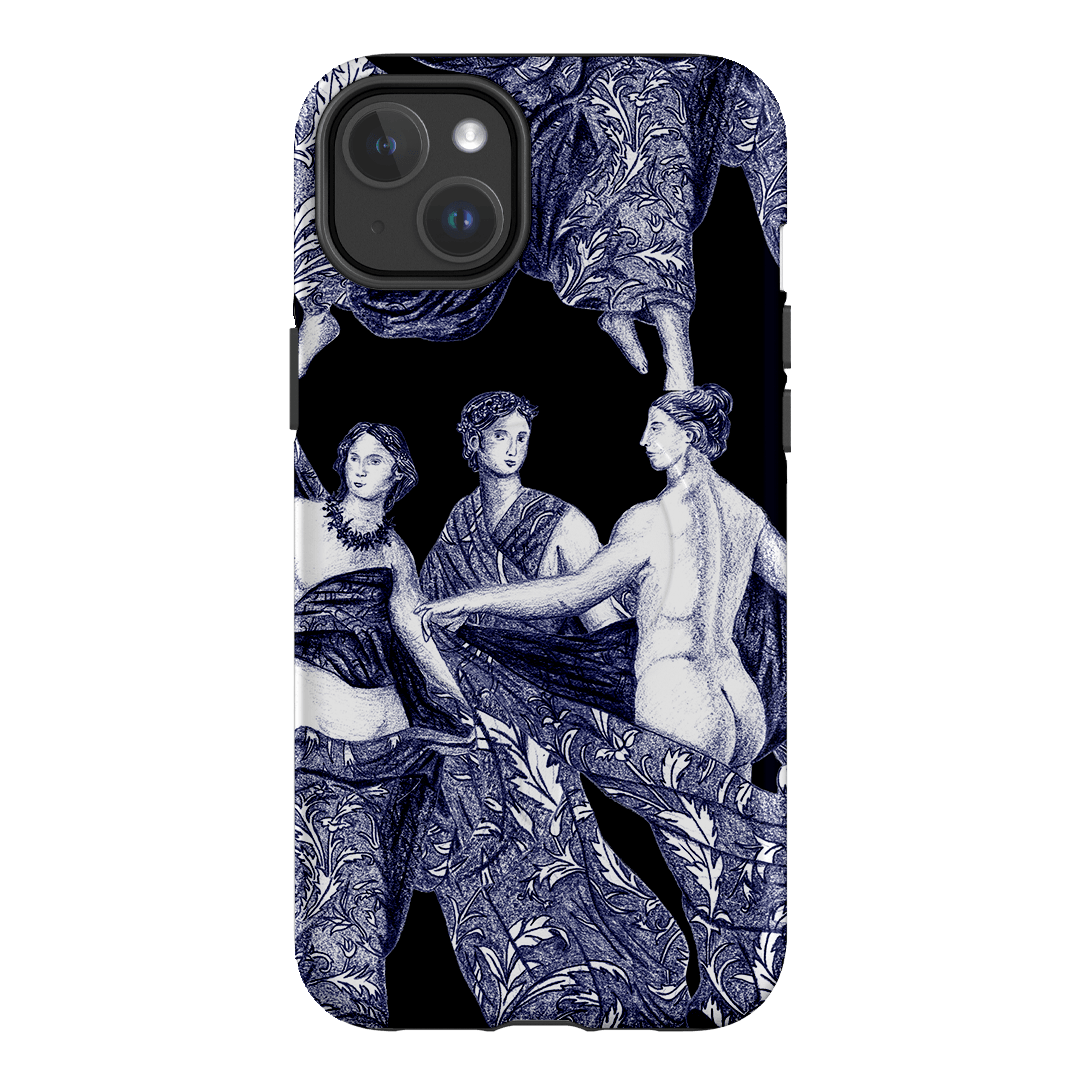 Renaissance Flora Printed Phone Cases iPhone 14 Plus / Armoured MagSafe by Desmond & Dempsey - The Dairy