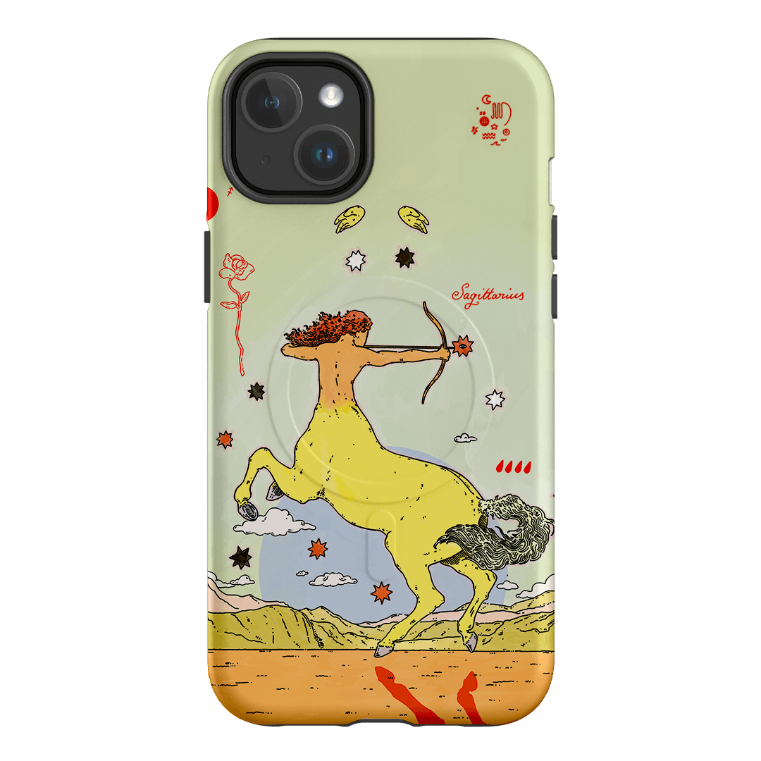 Sagittarius Season Printed Phone Cases iPhone 14 Plus / Armoured MagSafe by Easty Beasty - The Dairy