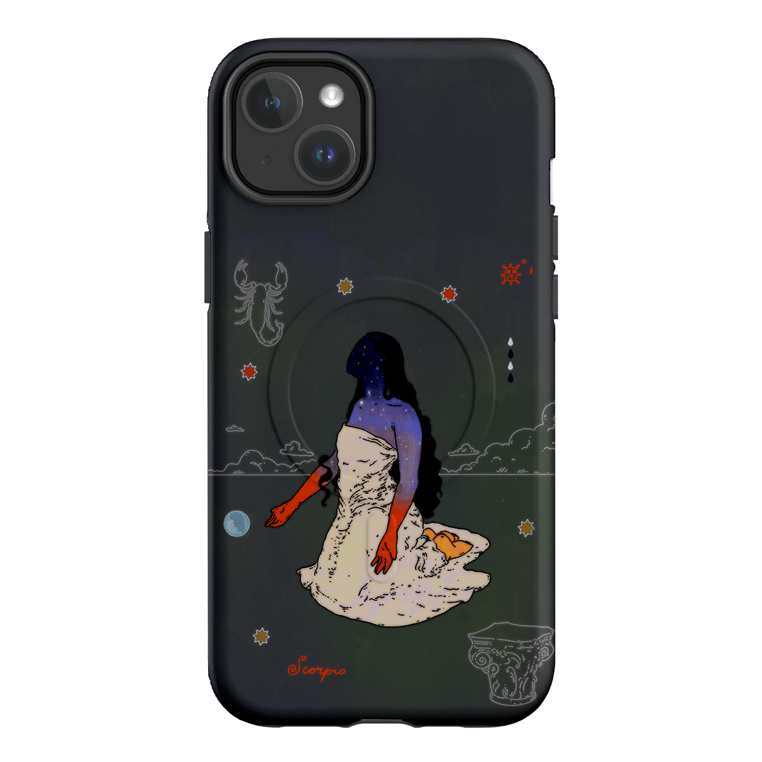 Scorpio Season Printed Phone Cases iPhone 14 Plus / Armoured MagSafe by Easty Beasty - The Dairy
