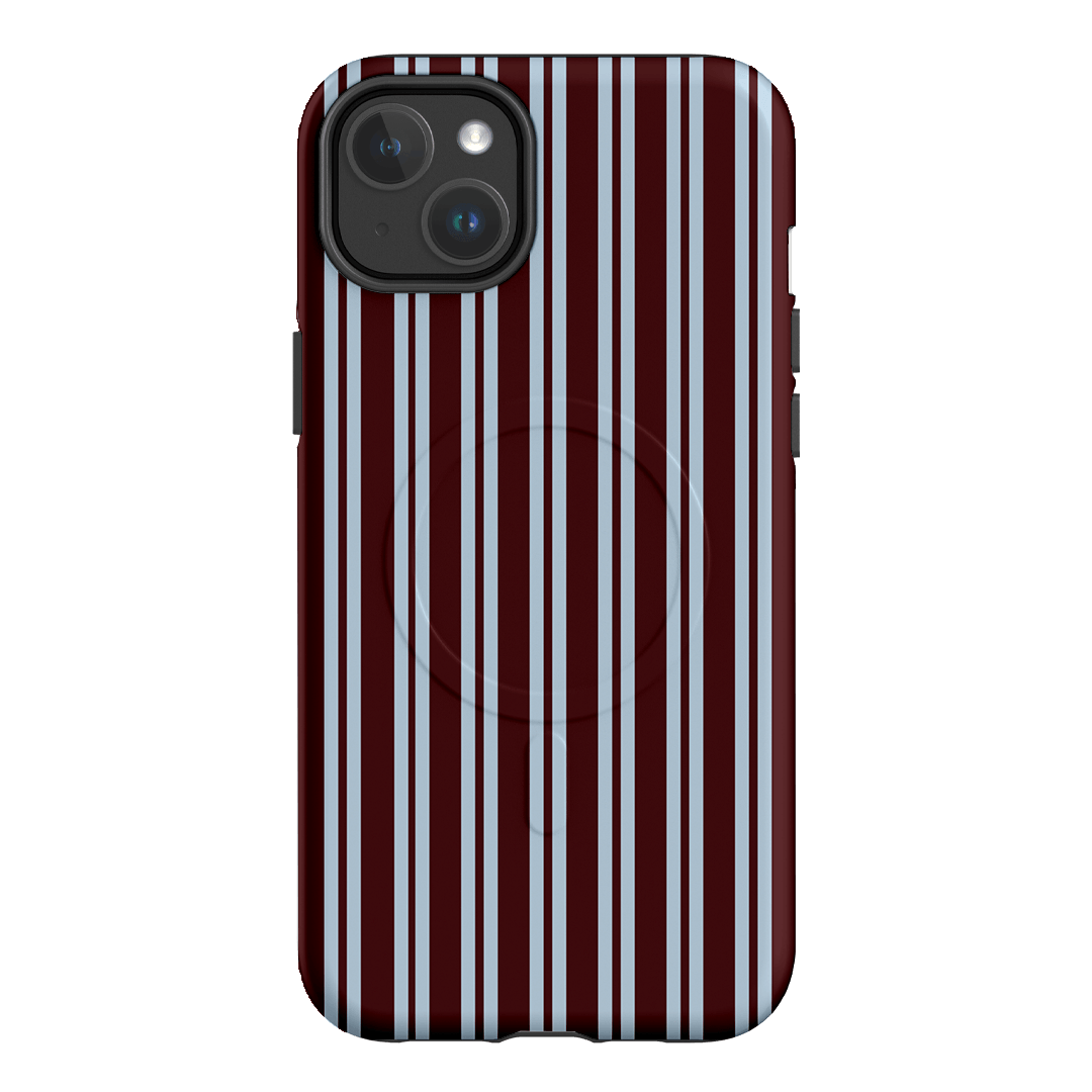 Varsity Stripes Printed Phone Cases iPhone 14 Plus / Armoured MagSafe by The Dairy - The Dairy