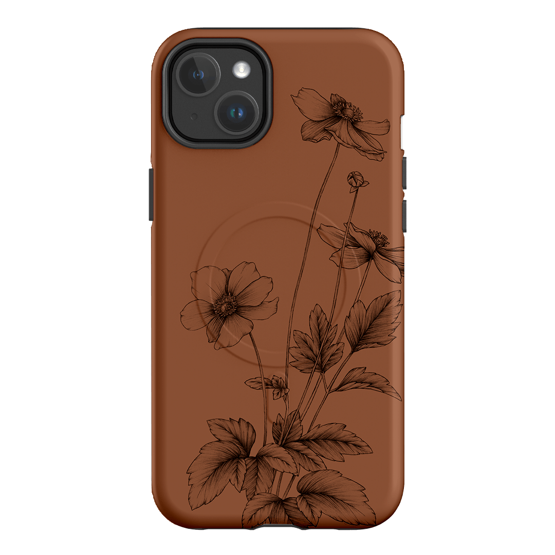 Windflowers Study Printed Phone Cases iPhone 14 Plus / Armoured MagSafe by Typoflora - The Dairy
