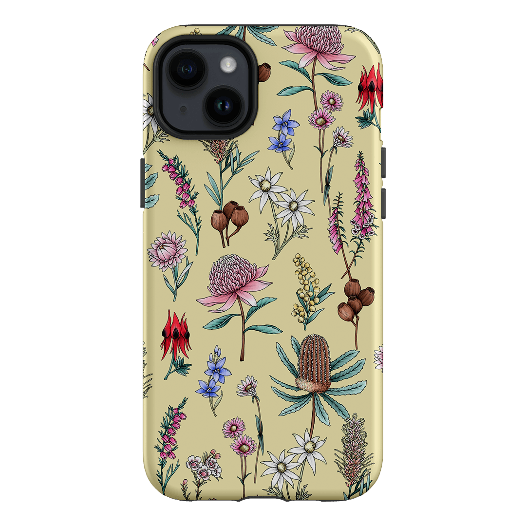 Banksia Butter Printed Phone Cases iPhone 14 Plus / Armoured by Typoflora - The Dairy