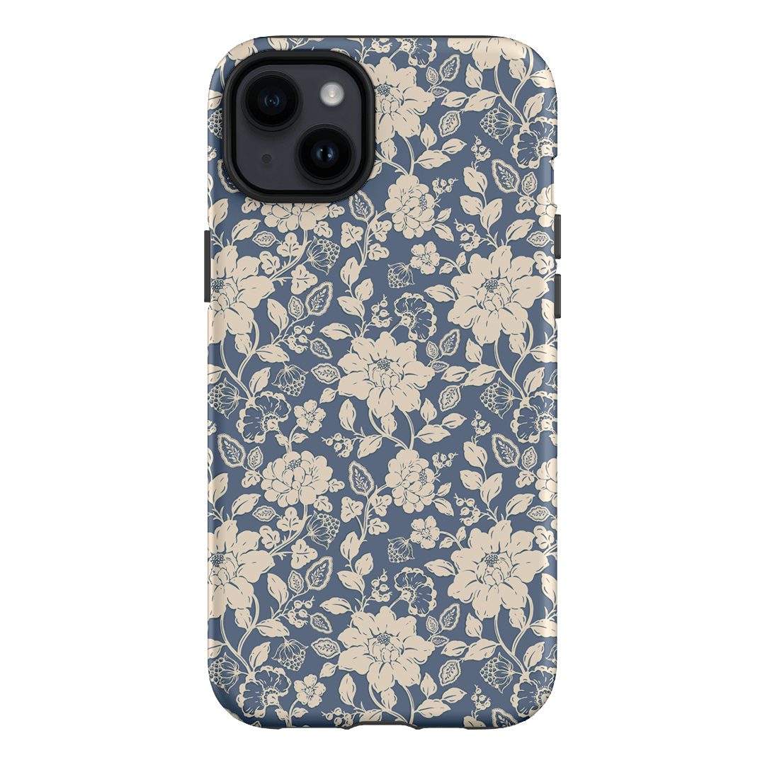 Blue Garden Printed Phone Cases iPhone 14 Plus / Armoured by Kasiags Art - The Dairy