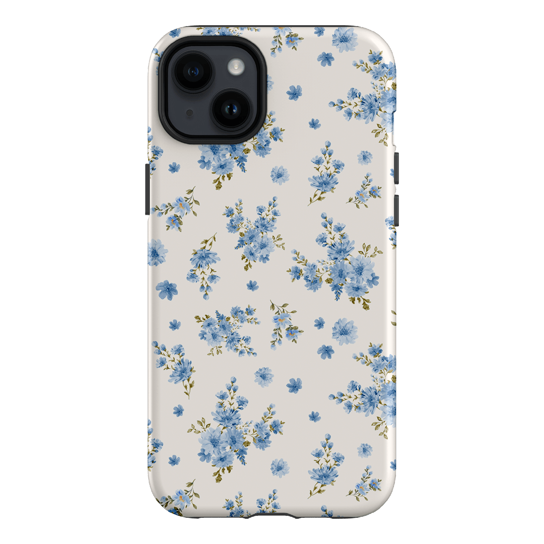 Blue Meadow Printed Phone Cases iPhone 14 Plus / Armoured by Kasiags Art - The Dairy