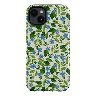 Blue Vines Printed Phone Cases iPhone 14 Plus / Armoured by Ellie Mae - The Dairy