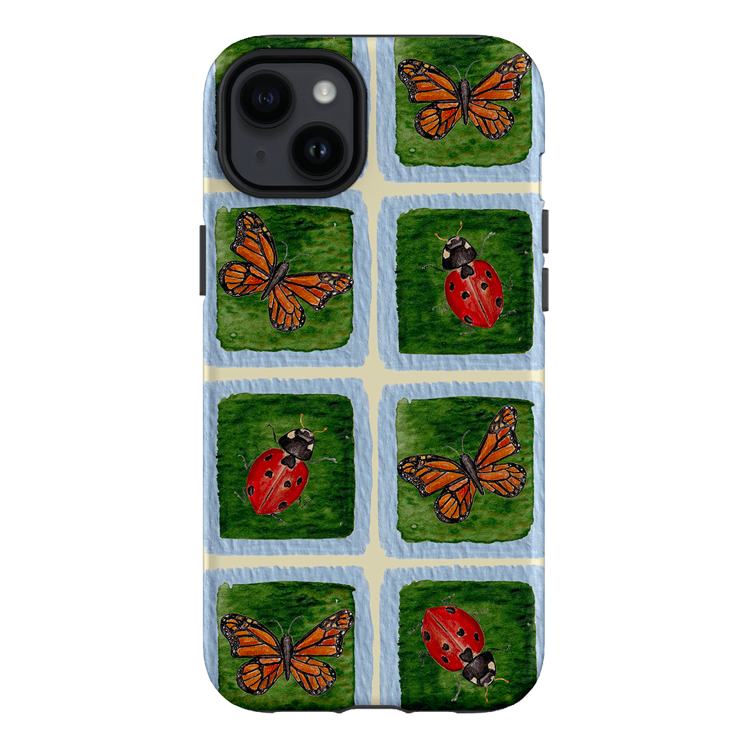 Butterflies & Ladybugs Printed Phone Cases iPhone 14 Plus / Armoured by BG. Studio - The Dairy