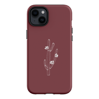 Cactus Flower Printed Phone Cases iPhone 14 Plus / Armoured by Typoflora - The Dairy