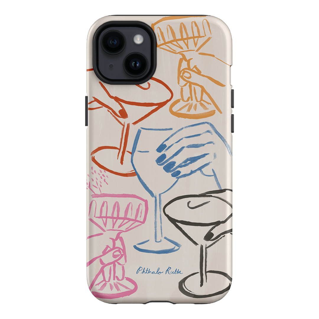 Cheers Multi Printed Phone Cases iPhone 14 Plus / Armoured by Phthalo Ruth - The Dairy