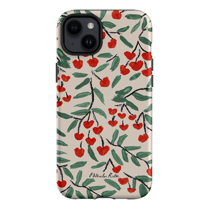 Cherry Love Printed Phone Cases iPhone 14 Plus / Armoured by Phthalo Ruth - The Dairy