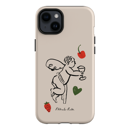 Cherub Printed Phone Cases iPhone 14 Plus / Armoured by Phthalo Ruth - The Dairy