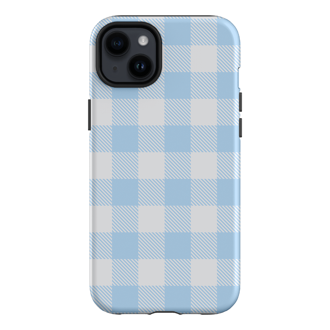 Cloud Plaid Printed Phone Cases iPhone 14 Plus / Armoured by The Dairy - The Dairy