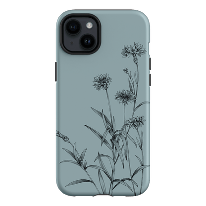Cornflowers Study Printed Phone Cases iPhone 14 Plus / Armoured by Typoflora - The Dairy