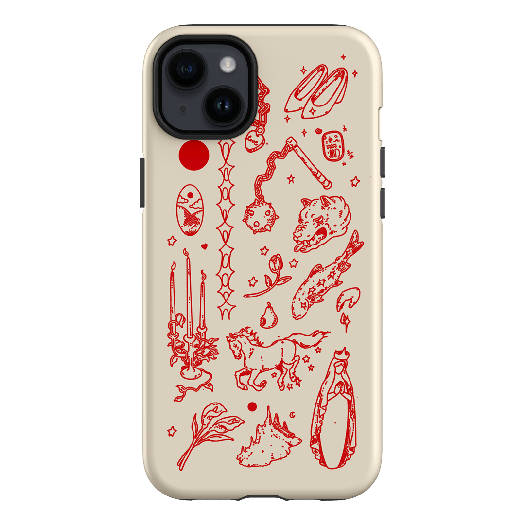 Dreamcore Cream Printed Phone Cases iPhone 14 Plus / Armoured by Easty Beasty - The Dairy
