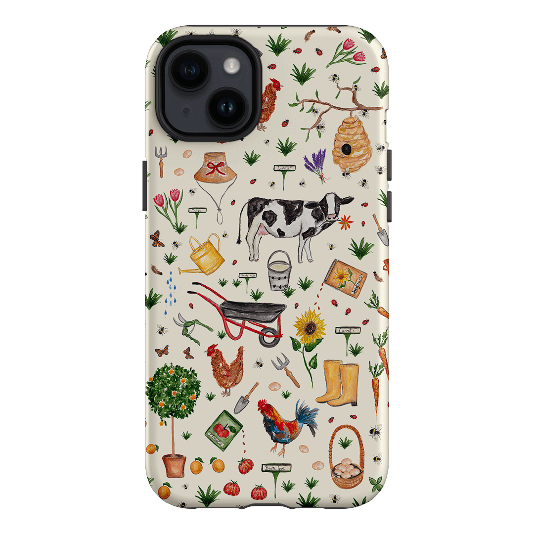 Farm Stay Printed Phone Cases iPhone 14 Plus / Armoured by BG. Studio - The Dairy