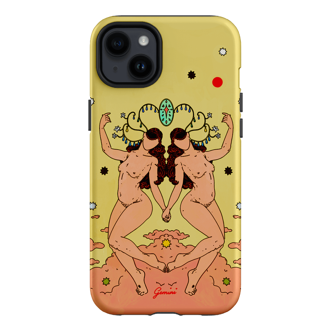 Gemini Season Printed Phone Cases iPhone 14 Plus / Armoured by Easty Beasty - The Dairy
