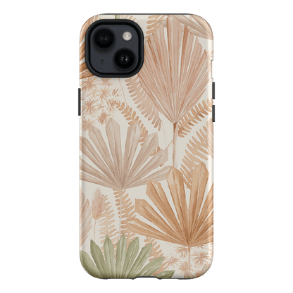 Golden Palm Printed Phone Cases iPhone 14 Plus / Armoured by Cass Deller - The Dairy