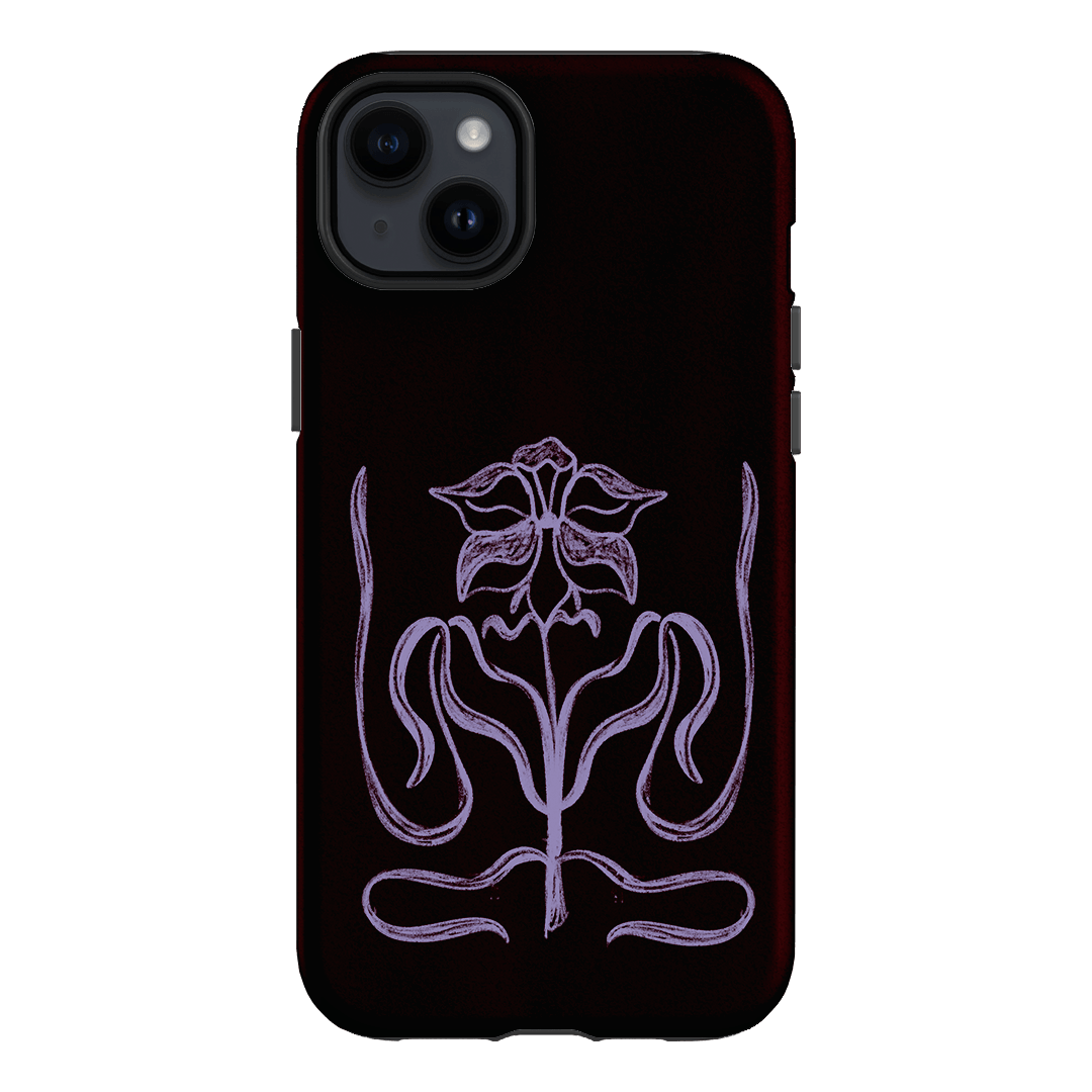 Growth Burgundy Printed Phone Cases by The Dairy - The Dairy