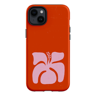 Hibiscus Crush Printed Phone Cases iPhone 14 Plus / Armoured by Marie Fauritte - The Dairy