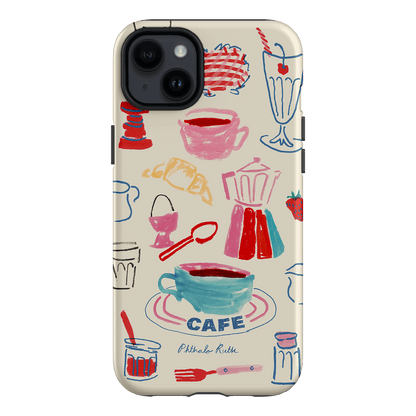 Home Cafe Printed Phone Cases iPhone 14 Plus / Armoured by Phthalo Ruth - The Dairy