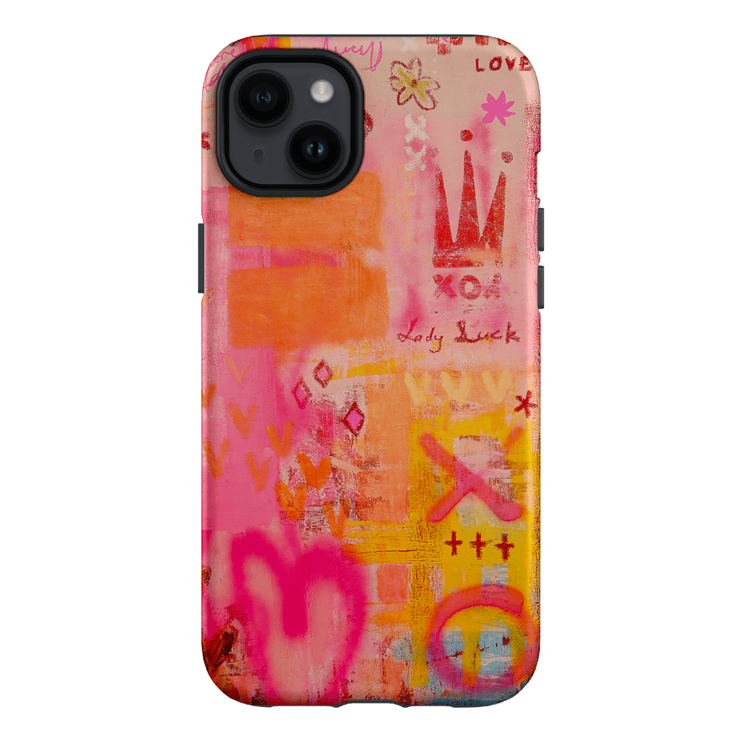 Lady Luck Printed Phone Cases iPhone 14 Plus / Armoured by Jackie Green - The Dairy