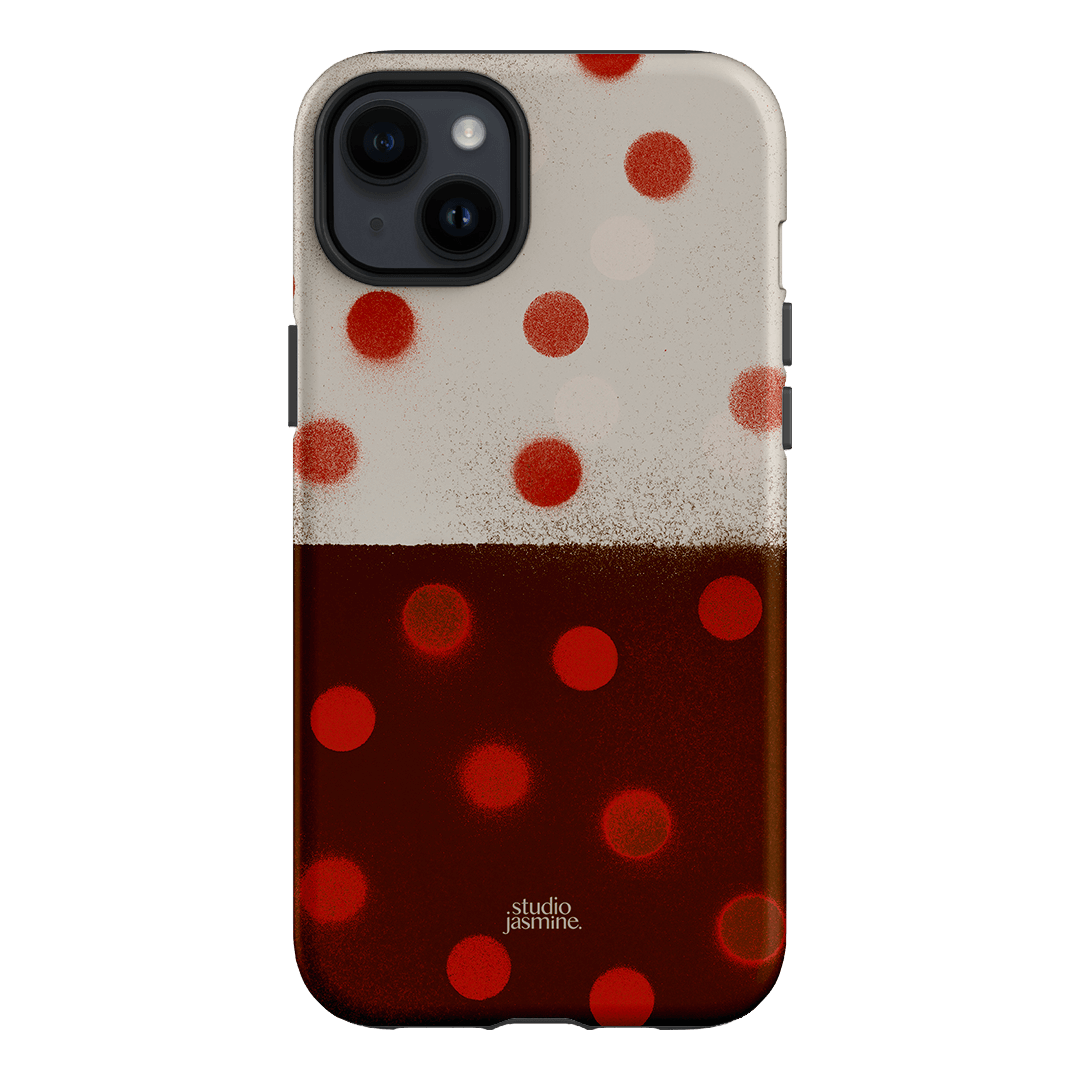 Ladybug Polka Dot Printed Phone Cases iPhone 14 Plus / Armoured by Jasmine Dowling - The Dairy