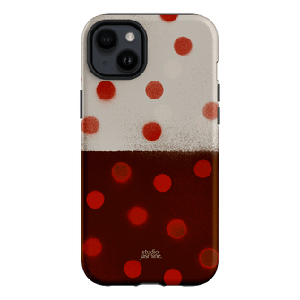 Ladybug Polka Dot Printed Phone Cases iPhone 14 Plus / Armoured by Jasmine Dowling - The Dairy
