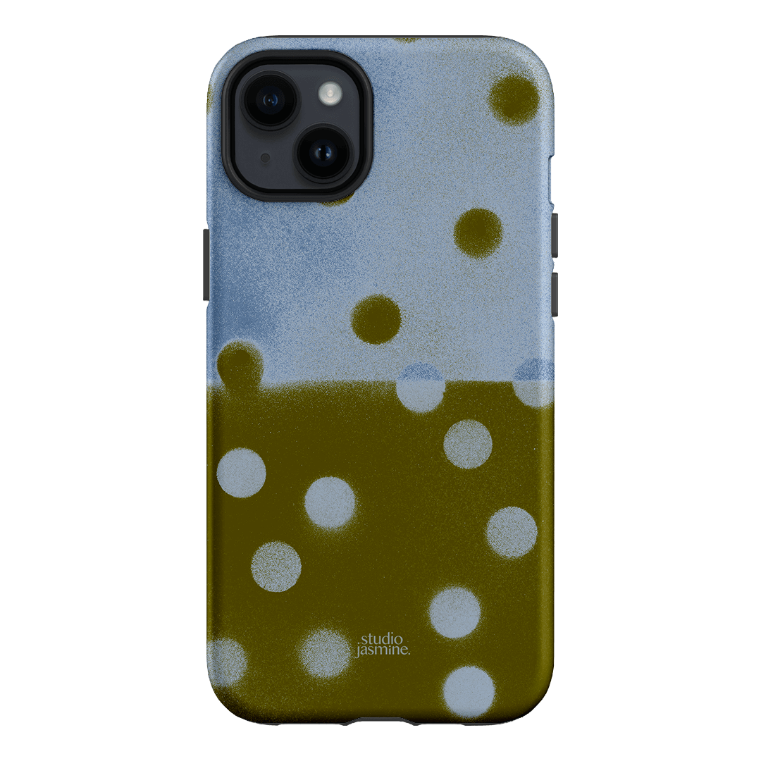 Lake Polka Dot Printed Phone Cases iPhone 14 Plus / Armoured by Jasmine Dowling - The Dairy