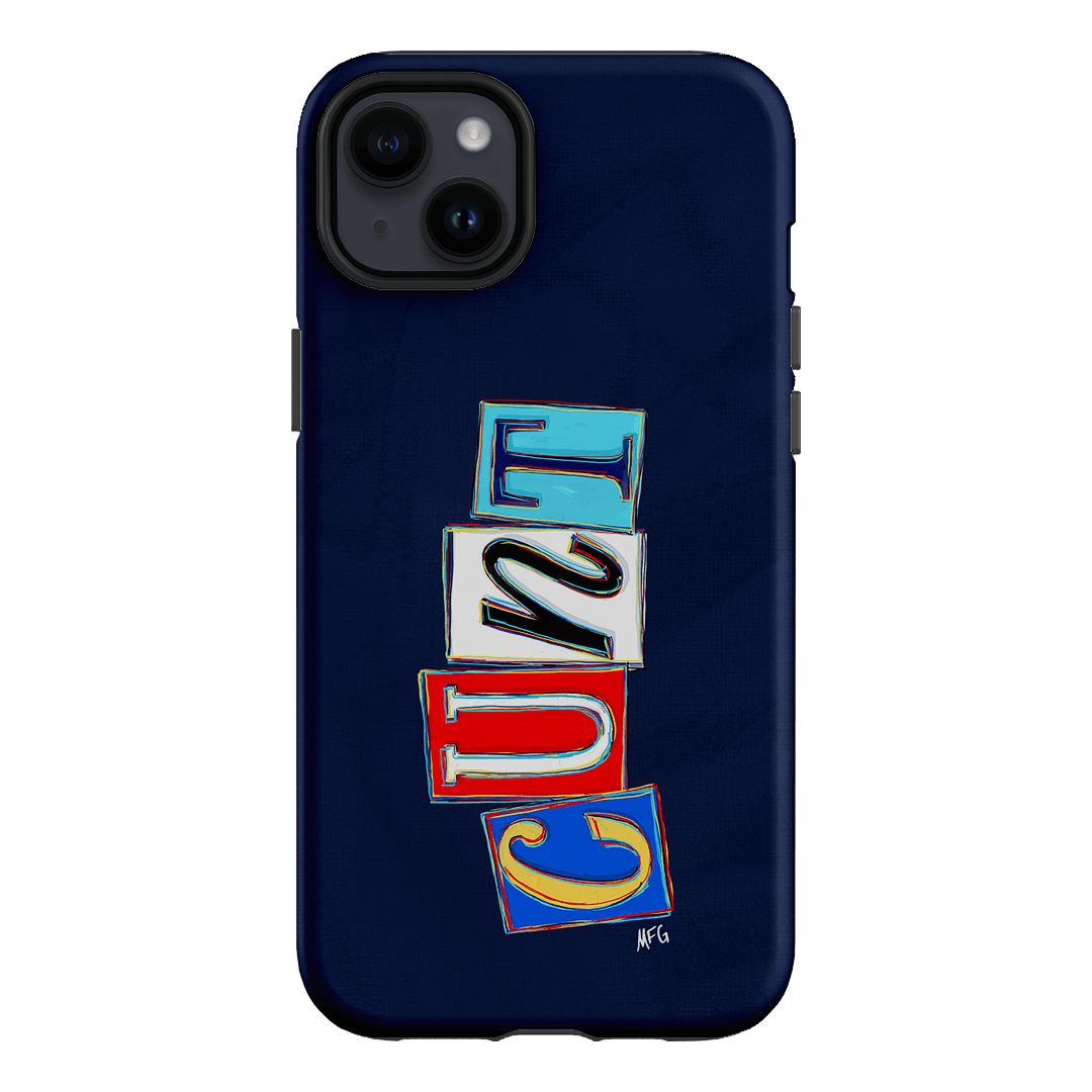Lil Cnts Blue Printed Phone Cases iPhone 14 Plus / Armoured by Margarbs Art - The Dairy