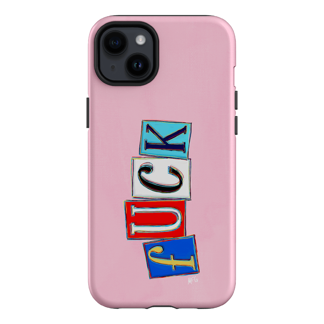 Lil Fcks Pink Printed Phone Cases iPhone 14 Plus / Armoured by Margarbs Art - The Dairy