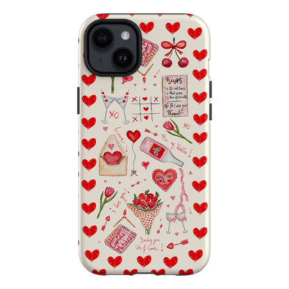 Love Note Printed Phone Cases iPhone 14 Plus / Armoured by BG. Studio - The Dairy