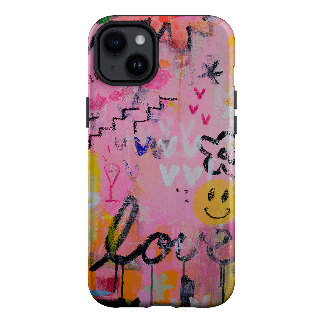 Love Smiles Printed Phone Cases iPhone 14 Plus / Armoured by Jackie Green - The Dairy
