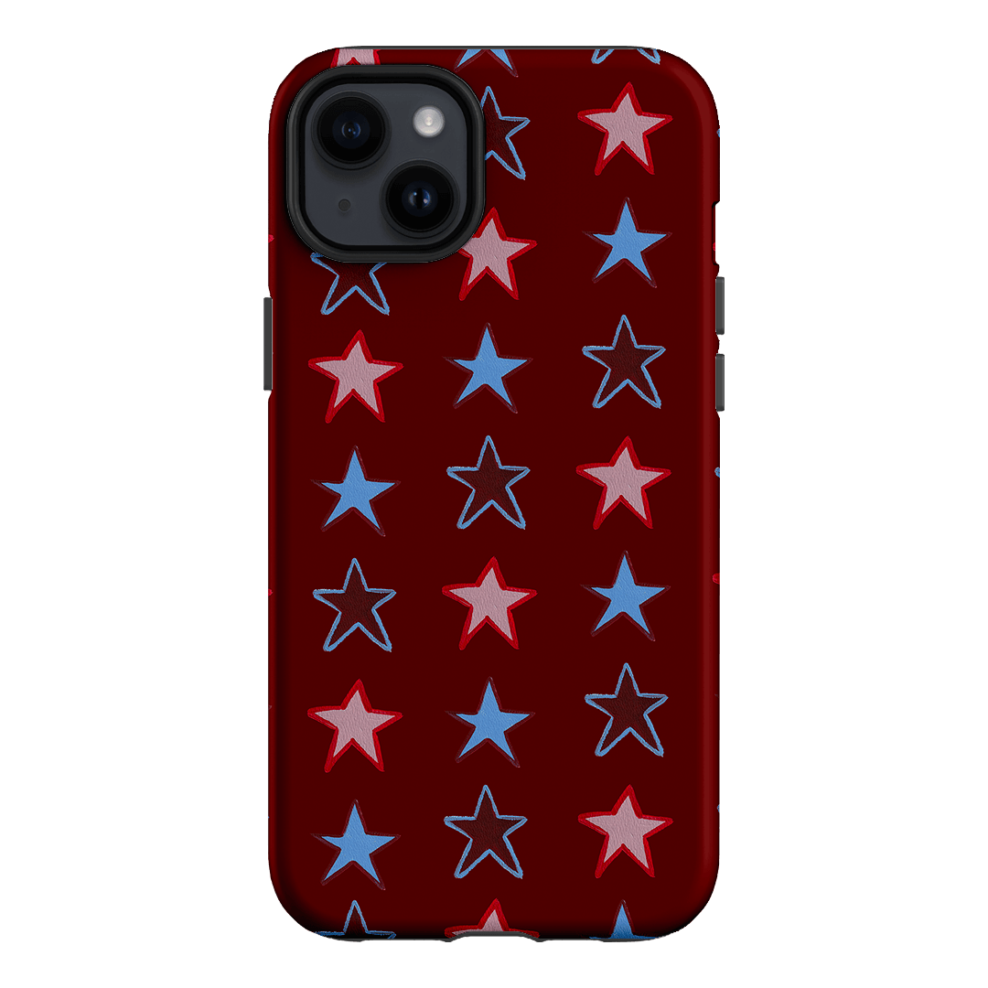 Lucky Stars Rouge Printed Phone Cases iPhone 14 Plus / Armoured by BG. Studio - The Dairy