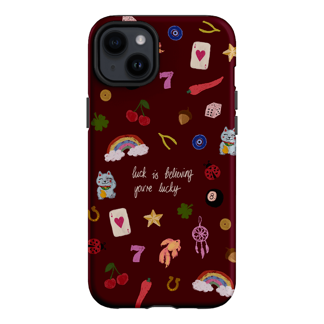Lucky Printed Phone Cases iPhone 14 Plus / Armoured by Amy Gibbs - The Dairy