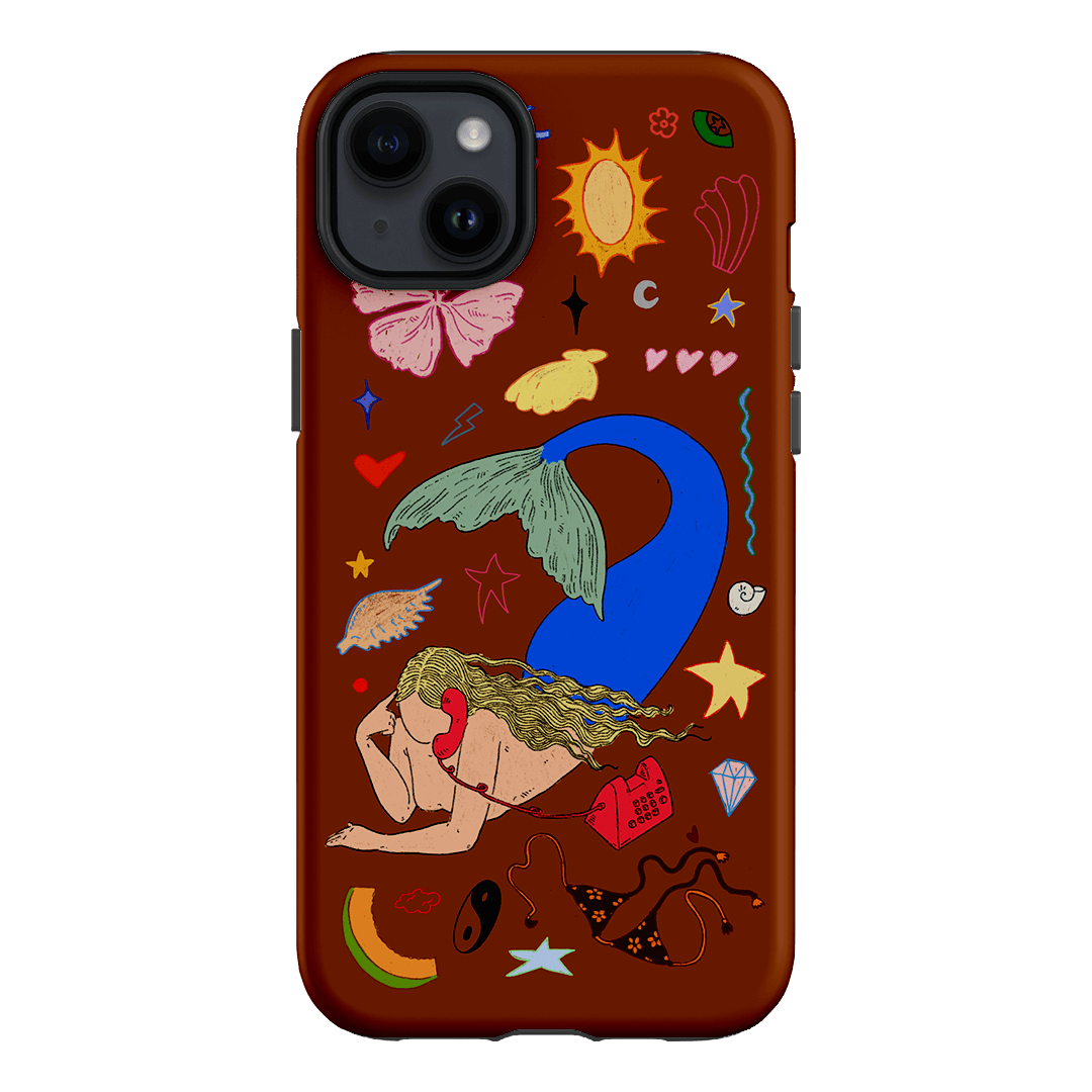 Mermaid Salad Chocolate Printed Phone Cases iPhone 14 Plus / Armoured by Easty Beasty - The Dairy