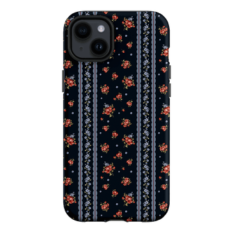 Midnight Stripe Printed Phone Cases iPhone 14 Plus / Armoured by Kasiags Art - The Dairy