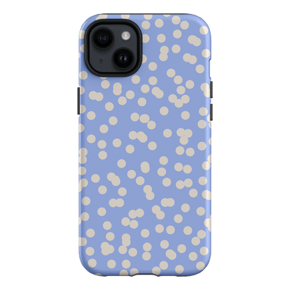 Mini Confetti Periwinkle Salt Printed Phone Cases iPhone 14 Plus / Armoured by Veronica Tucker - The Dairy
