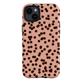 Mini Confetti Pink Chocolate Printed Phone Cases iPhone 14 Plus / Armoured by Veronica Tucker - The Dairy