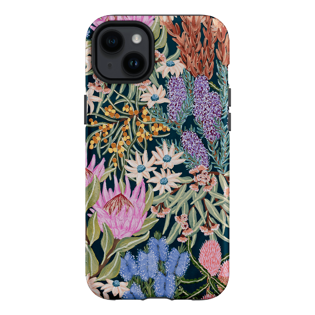 Moonlit Floral Printed Phone Cases iPhone 14 Plus / Armoured by Amy Gibbs - The Dairy