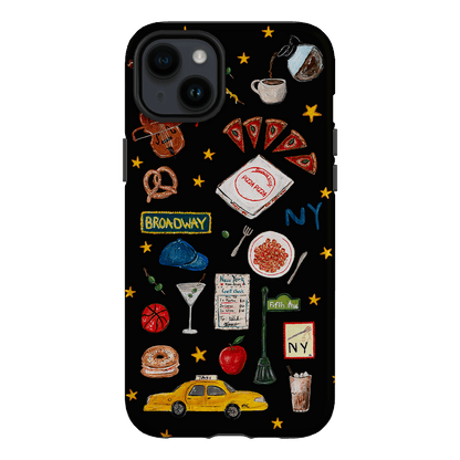 NYC Noir Printed Phone Cases iPhone 14 Plus / Armoured by BG. Studio - The Dairy