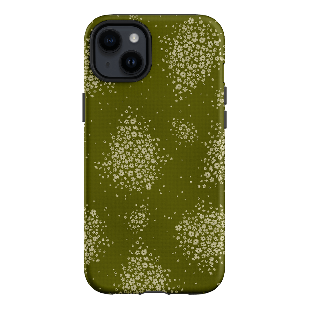 Olive Bloom Printed Phone Cases iPhone 14 Plus / Armoured by Veronica Tucker - The Dairy