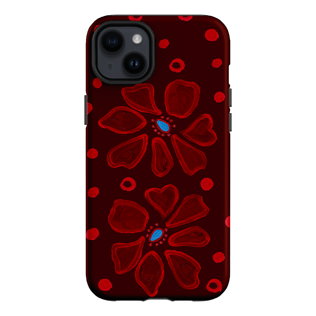 Painted Petal Rouge Printed Phone Cases iPhone 14 Plus / Armoured by BG. Studio - The Dairy