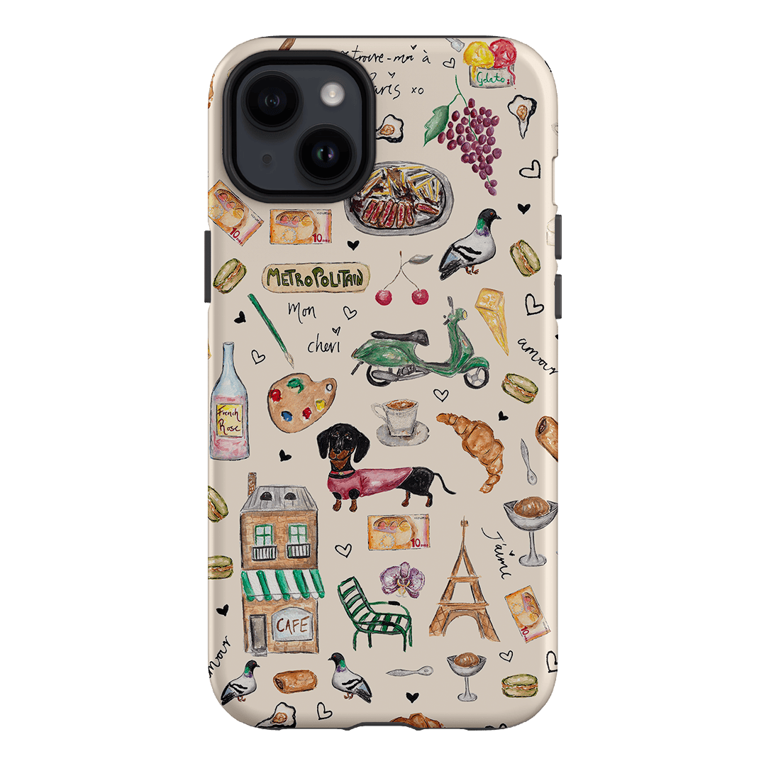 Parisian Daydream Printed Phone Cases iPhone 14 Plus / Armoured by BG. Studio - The Dairy