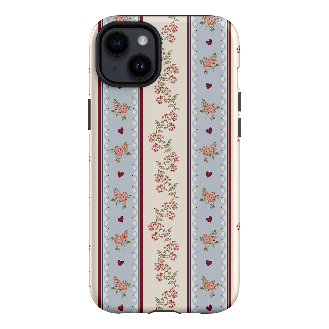 Pastel Stripe Printed Phone Cases iPhone 14 Plus / Armoured by Kasiags Art - The Dairy