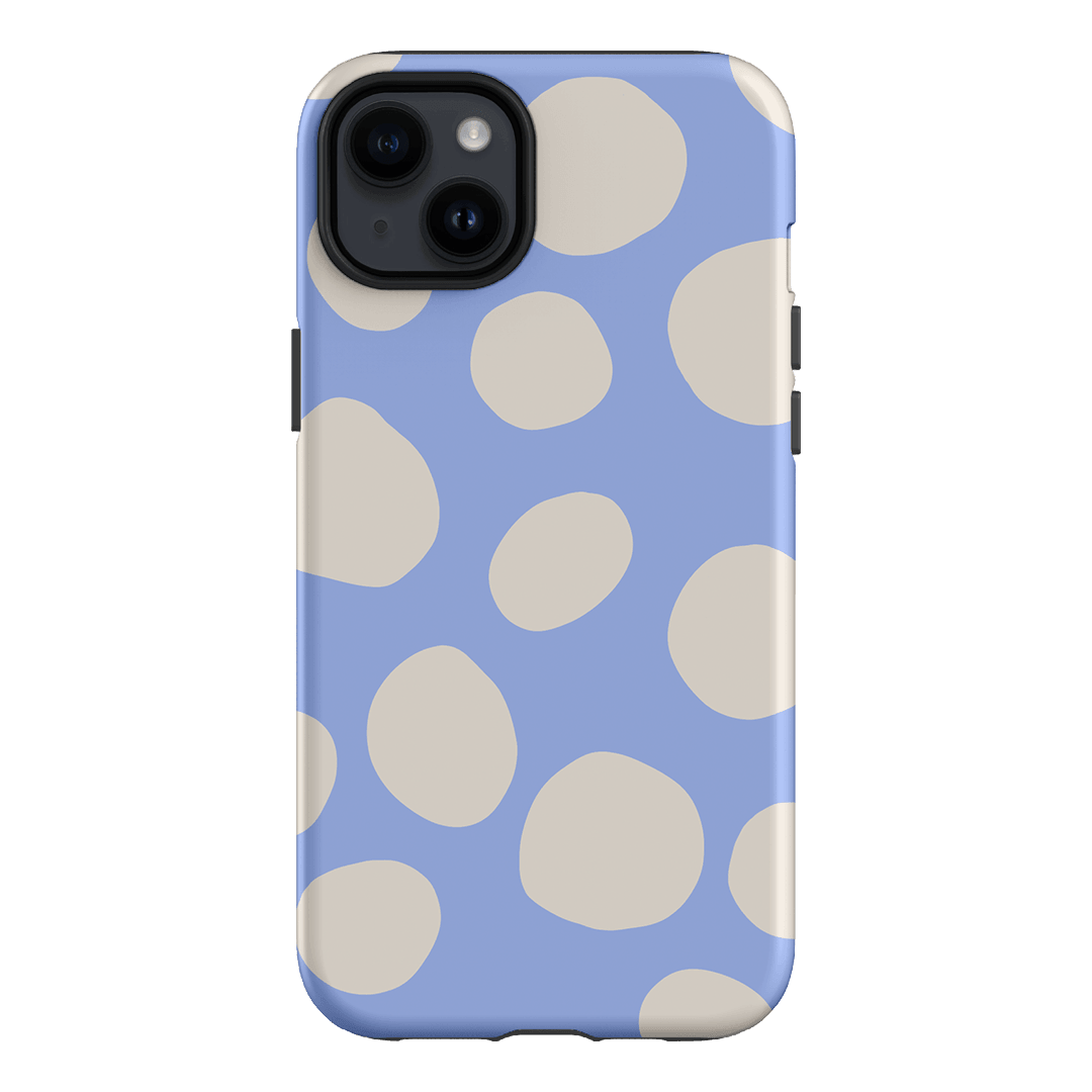 Pebbles Periwinkle Salt Printed Phone Cases iPhone 14 Plus / Armoured by Veronica Tucker - The Dairy