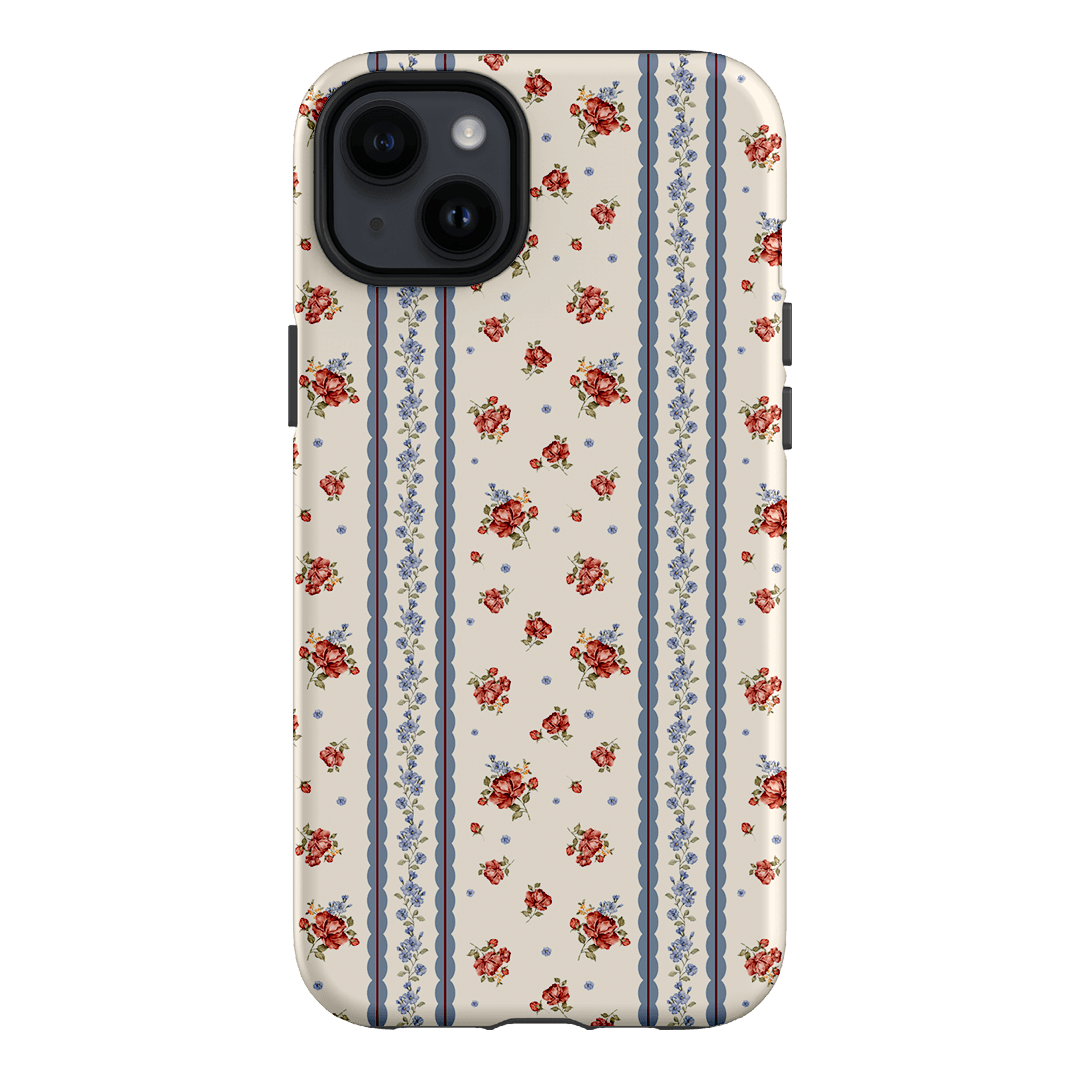 Rose Stripe Printed Phone Cases iPhone 14 Plus / Armoured by Kasiags Art - The Dairy