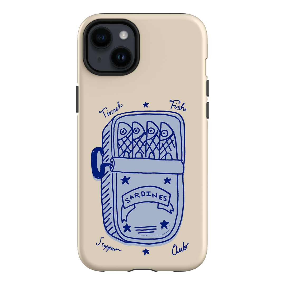 Sardine Social Vintage Sardine Tin Pattern Phone Case Sardine Social Vintage Sardine Tin Pattern Phone Case
